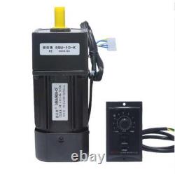 220V 110 Gear Reducer Motor Variable speed reversible motor + Governor 60W