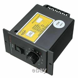 220V 15W AC Gear Motor 110 125RPM Electric Motor Variable Speed Controller UK