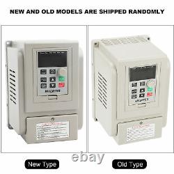 220V 1PH Variable Frequency Drive VFD Speed Controller for 3-Phase 4kW AC Motor