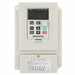220V 1PH Variable Frequency Drive VFD Speed Controller for 3-Phase 4kW AC Motor