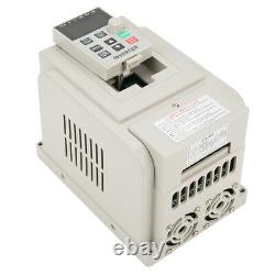 220V 1PH Variable Frequency Drive VFD Speed Controller for 3-Phase 4kW AC Motor