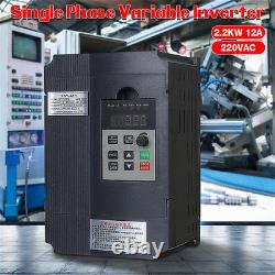 220V 2.2KW CNC Spindle Motor Speed Control Variable Frequency Drive VF XZ U