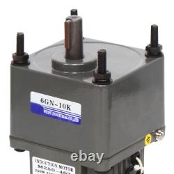 220V 250W AC Gear Electric Motor Variable Speed Controller Output 0-10k