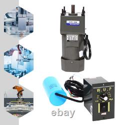 220V 250W AC Gear Electric Motor Variable Speed Controller Output 0-10k