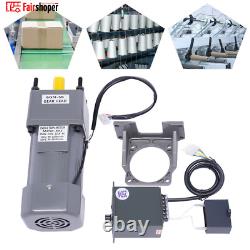 220V 250W AC Gear Electric Motor Variable Speed Controller Output 0-270 RPM