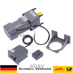 220V 250W AC Gear Electric Motor Variable Speed Controller Output 0-270 RPM