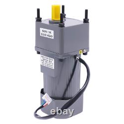 220V 250W AC Gear Electric Motor Variable Speed Controller Output 0-270 RPM