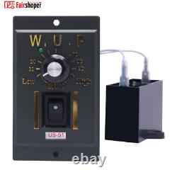 220V 250W AC Gear Electric Motor Variable Speed Controller Output 0-270 RPM
