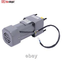 220V 250W AC Gear Electric Motor Variable Speed Controller Output 0-270 RPM