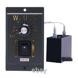 220V 250W AC Gear Electric Motor Variable Speed Controller Output 0-270 RPM