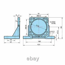 220V 25W AC Gear Motor Electric Motor Variable Speed Controller 110 125 RPM/MIN