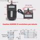 220v 25w Ac Gear Motor Electric Variable Speed Controller Strong 4.2-415 Rpm/min