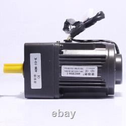 220V 25W AC gear motor electric motor variable speed controller 110 125RPM