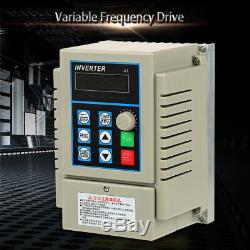 220V/380V Variable Frequency Drive VFD Speed Controller Single/3-Phase AC Motor