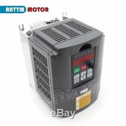 220V 3KW Inverter VFD Variable Frequency Drive 4HP Motor Speed ControllerUK-EU