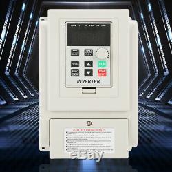 220V 4KW Motor Speed Control Variable Frequency Drive Inverter Single to 3 Phase