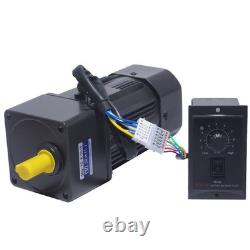 220V 60W AC Gear Reducer Motor Variable Speed Reversible Motor with Governor 110