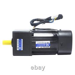 220V 60W AC Gear Reducer Motor Variable speed reversible motor + Governor 110