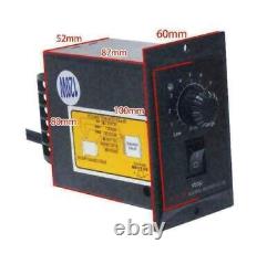 220V 90W AC Gear Motor Electric Variable Speed Controller Strong 2.7-415 RPM/Min