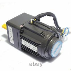 220V AC Gear Electric 15W Motor Variable Speed Controller Reversible 5-415 RPM