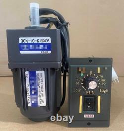 220V AC Gear Motor Electric Motor Variable Speed Controller Reduction Ratio 110
