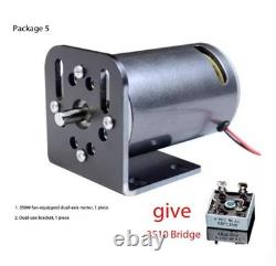 220V DC 350W 7000 rpm double-bearing high-speed adjustable-speed motor