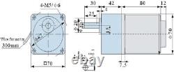 220V Gear Motor Electric Governor Motor Variable Speed with Controller 15W AC