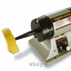 220V Jewelry Polishing Motor Buffer Machine Lathe Bench Top Variable Speed 400W