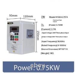 220V Single-Phase 1.5kW Variable Frequency Drive Fan Motor Speed Controller