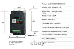 220V To 380V Inverter High-Performance Motor Variable-Speed Controller