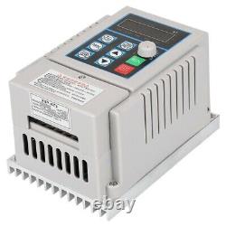 220V Variable Frequency Drive VFD Speed Control For-Single Phase 0.45kW AC Motor