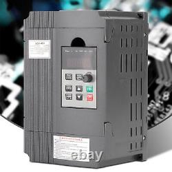 220V Variable Frequency Drive VFD Speed Controller For 3 Phase 1.5kW AC Motor