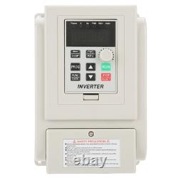 220V Variable Frequency Drive VFD Speed Controller For 3 Phase 4kW AC Motor