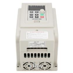 220V Variable Frequency Drive VFD Speed Controller For 3 Phase 4kW AC Motor