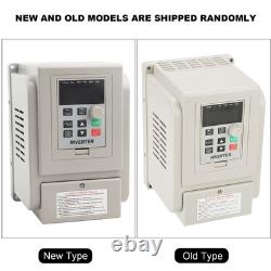 220V Variable Frequency Drive VFD Speed Controller For 3 Phase 4kW AC Motor