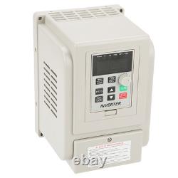 220V Variable Frequency Drive VFD Speed Controller For 3P 4kW AC Motor