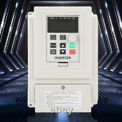 220V Variable Frequency Drive VFD Speed Controller For 3P 4kW AC Motor