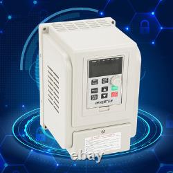 220V Variable Frequency Drive VFD Speed Controller For 3P 4kW AC Motor