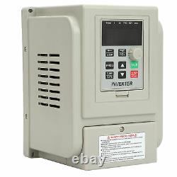 220V Variable Frequency Drive VFD Speed Controller Single-phase 0.75kW AC Motor