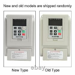 220V Variable Frequency Drive VFD Speed Controller Single-phase 0.75kW AC Motor