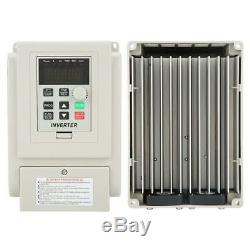 220V Variable Frequency Drive VFD Speed Controller for 1.5kW Single-phase Motor