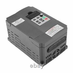 220V Variable Frequency Drive VFD Speed Controller for 3-phase 2.2kW AC Motor