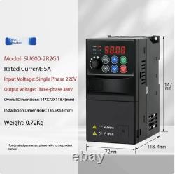 220V to 380V Inverter, Water Pump Motor Speed Controller, Energy Saving
