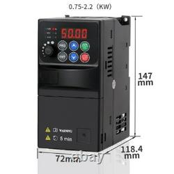 220V to 380V VFD Variable Frequency Drive 2.2KW Motor Speed Controller