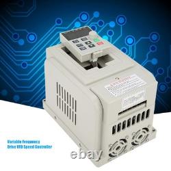 220VAC Variable Frequency Drive Speed Controller For Single Phase 1.5kW AC Motor