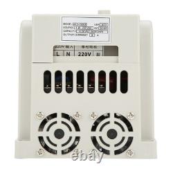 220VAC Variable Frequency Drive Speed Controller For Single Phase 1.5kW AC Motor