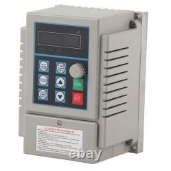 220VAC Variable Frequency Drive VFD Speed Controller For 0.45kW AC Motor