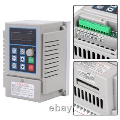 220VAC Variable Frequency Drive VFD Speed Controller For 0.45kW AC Motor