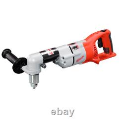 28V Lithium Ion Cordless Right Angle Drill Brushed Head Swivels 360° Power Motor