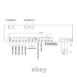 3 Phase 7.5KW Variable Frequency Drive Motor Speed Control VFD Variable